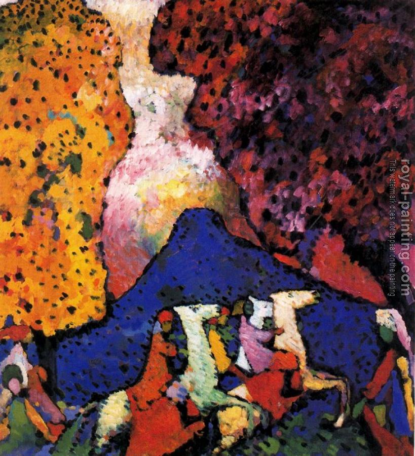 Wassily Kandinsky : Blue Mountain
